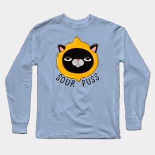 Sour Puss Long Sleeve T-Shirt